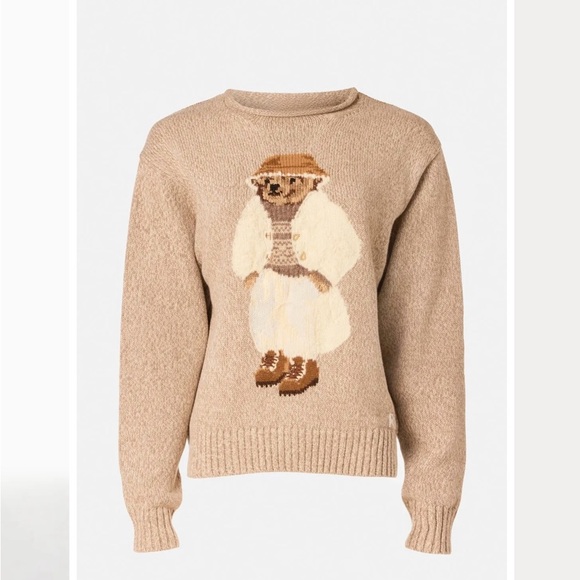 Ralph Lauren Polo Bear Sweater AUTHENTIC - Picture 2 of 5